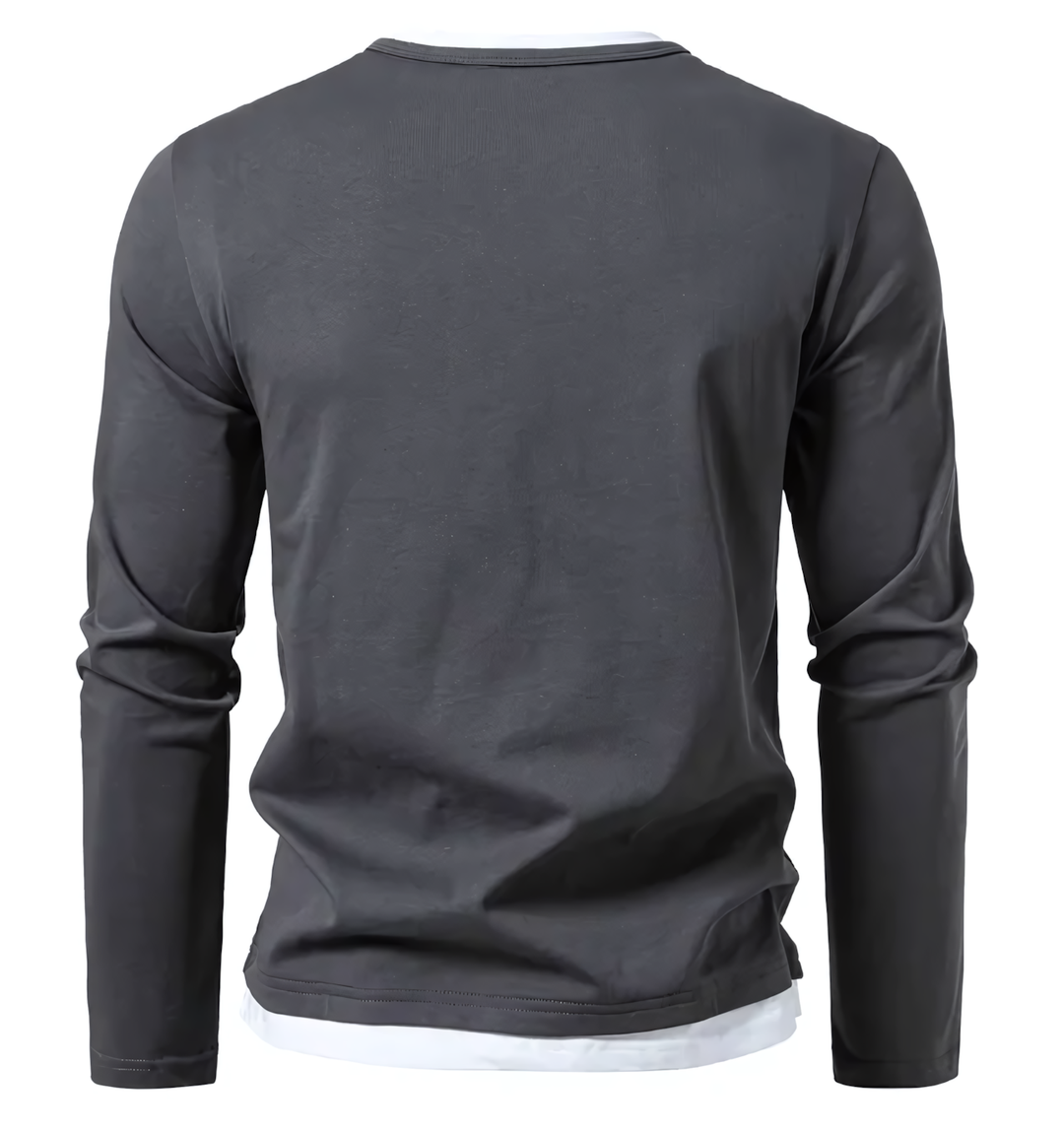Andrew - Premium Long-Sleeved T-shirt in Combed Cotton - Men