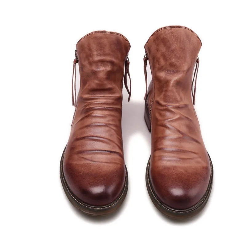 Owens™ | Leather Chelsea Boots - Men