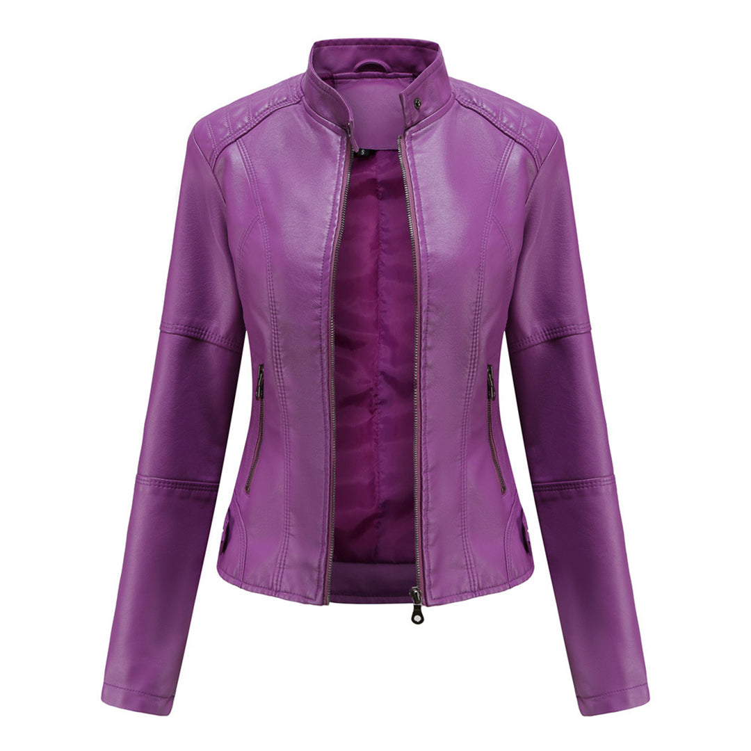 Ella | Women’s Elegant Slim-fit Biker Jacket