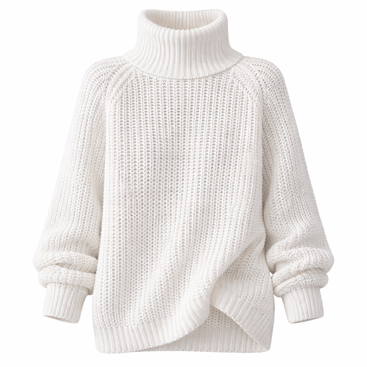 Beatrice | Women’s Winter Ribbed Turtleneck Sweater