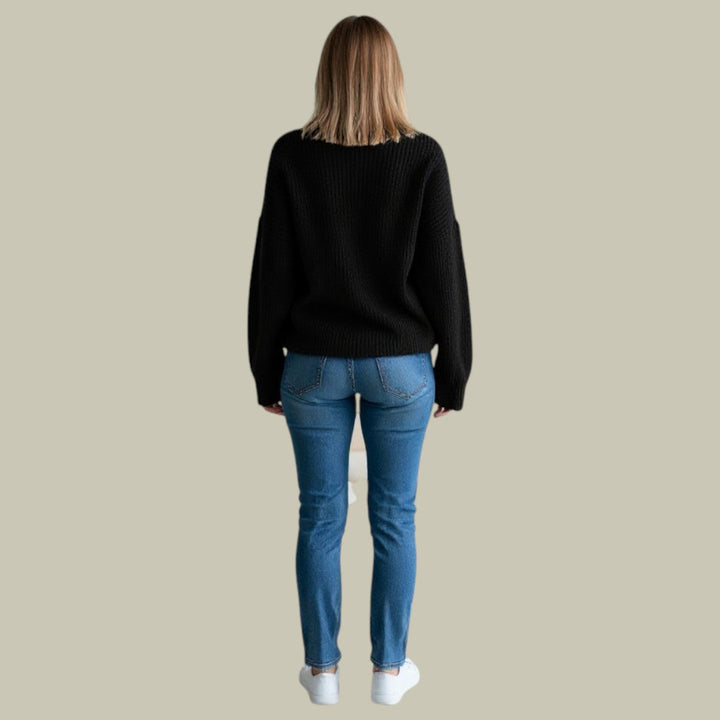 Paige | Women’s Modern Relaxed Fit Winter Turtlenecks Sweater