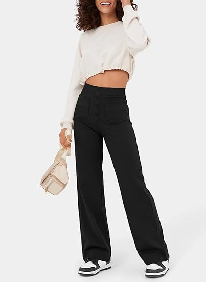 Brigitte Bordeaux | Elegant Comfort Trousers - women
