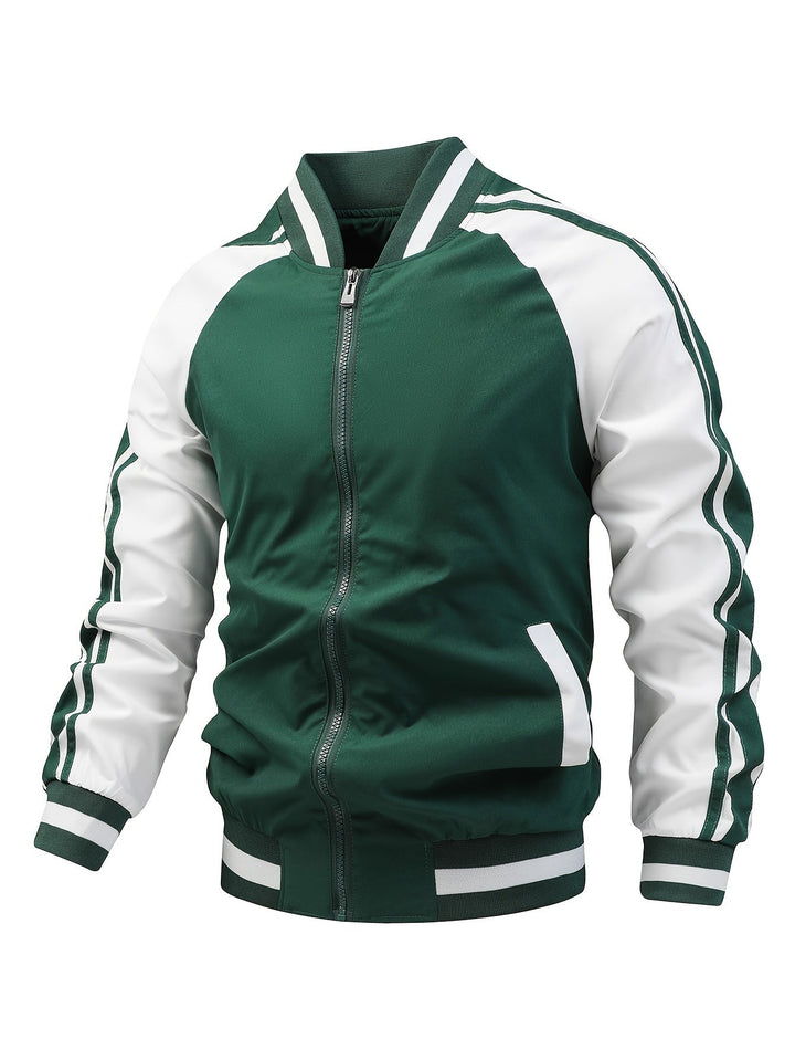 THOREN – ZIPPERED ATHLETIC JACKET - Men