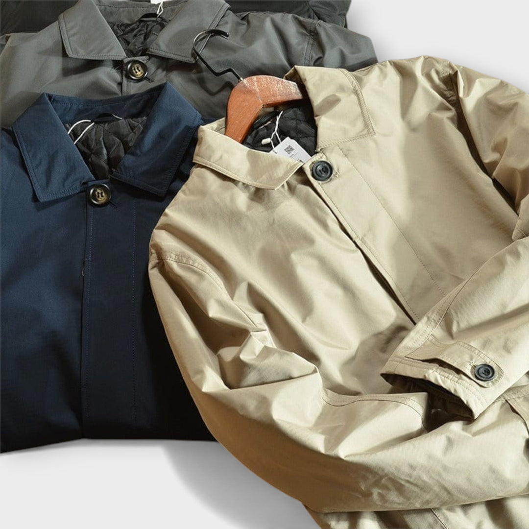 James™ All-Weather Coat | Reliable Warmth for Unpredictable UK Conditions - Men