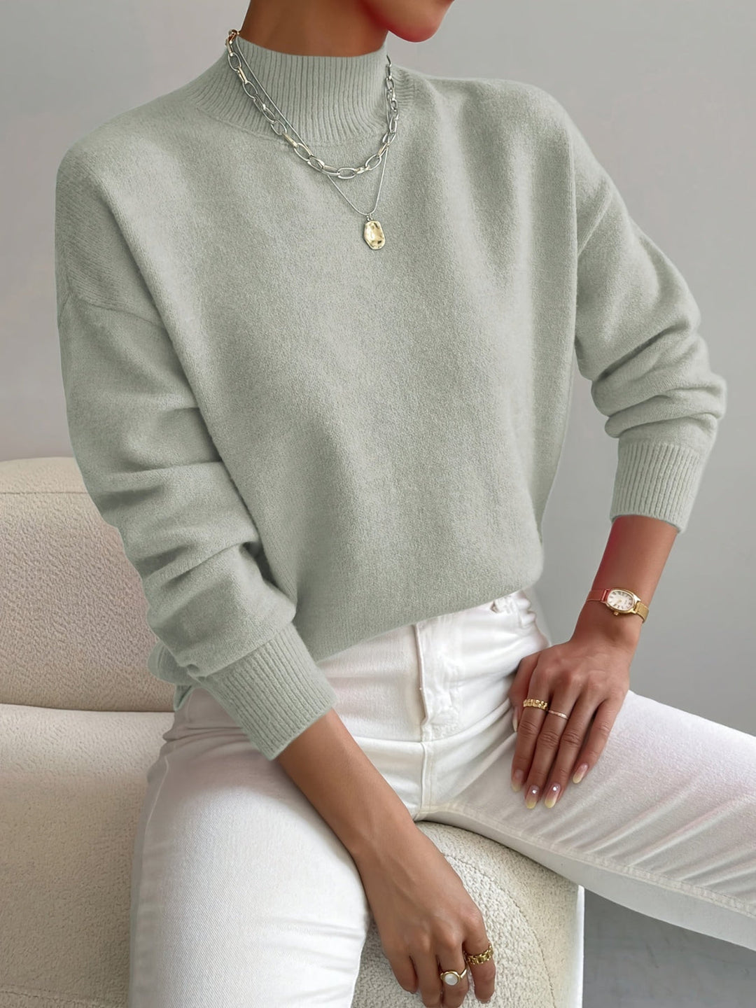 Madison | Women’s Winter Classic High Neck Sweater